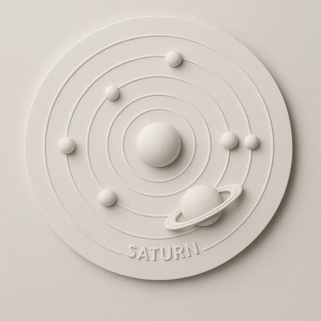 Paintable Solar System