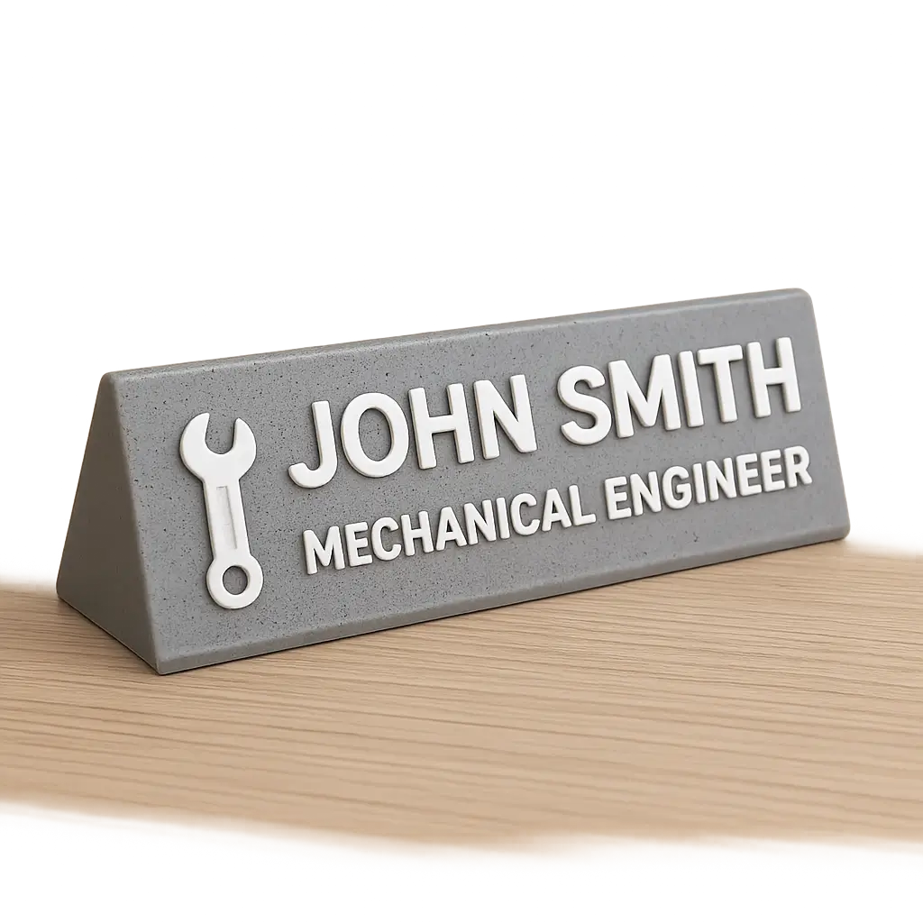 Desk Name Plate